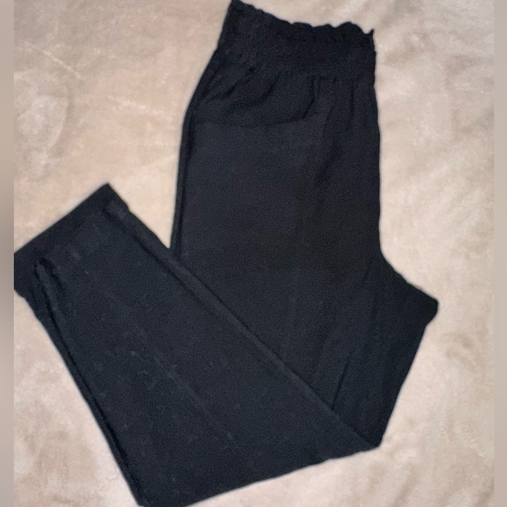 A New Day tapered leg, elastic waist pants L